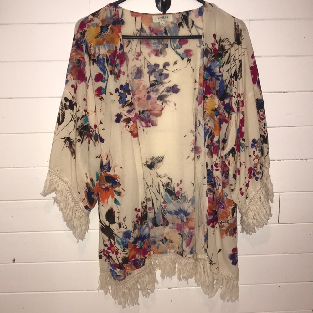 Floral cardigan